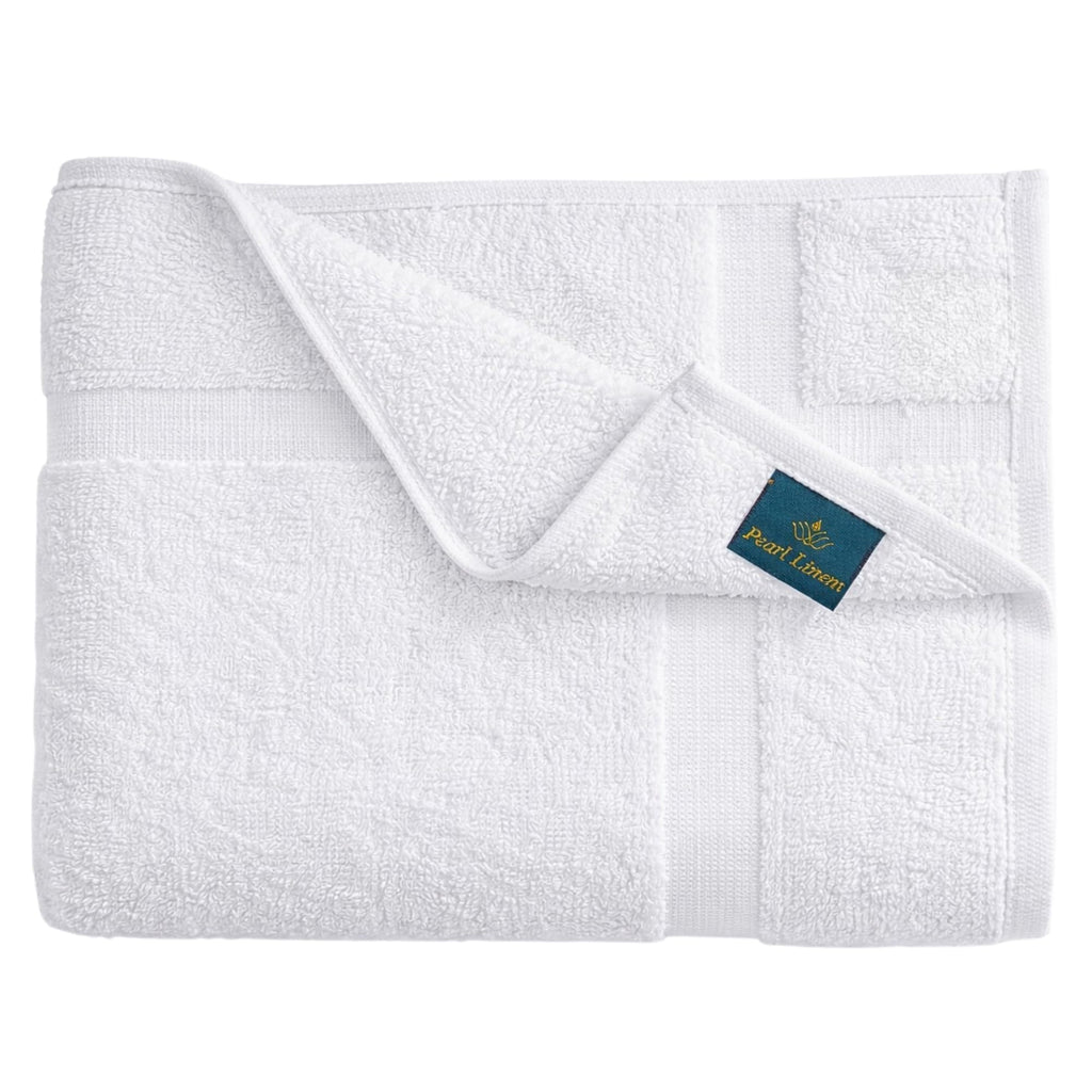 6 Pack Cotton Bath Mats, 20" X 30", White