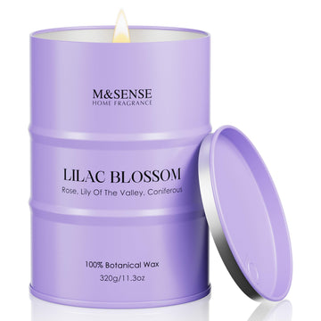 Spring Lilac Blossom Soy Candle, 11.3oz