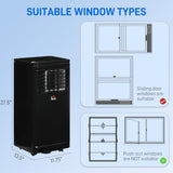 8000 BTU Portable Air Conditioner, for Rooms Up to 344 Sq. Ft., 3-in-1 Portable AC Unit with Dehumidifier