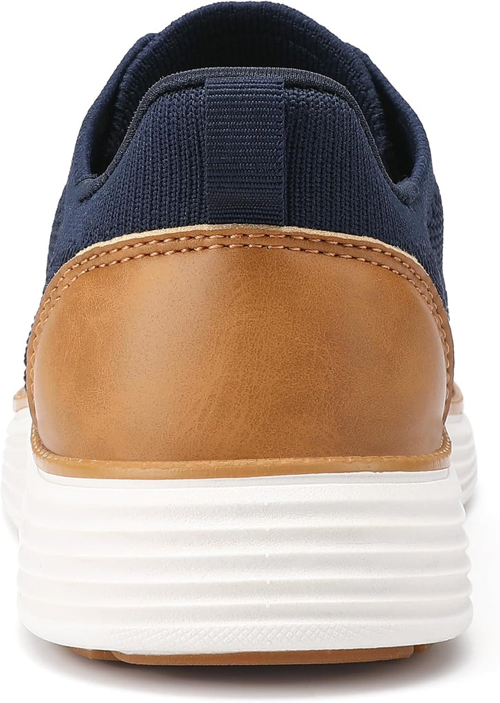Boy's Slip On Casual Dress Sneaker Hands Free Fashion Shoes Comfortable Oxfords Mesh Tennis Breathable School Uniform