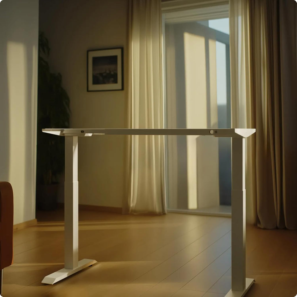 Height Adjustable Standing Desk Frame - Ergonomic Sit Stand Desk Frame, Electric Dual Motor, USB & USB-C Charging
