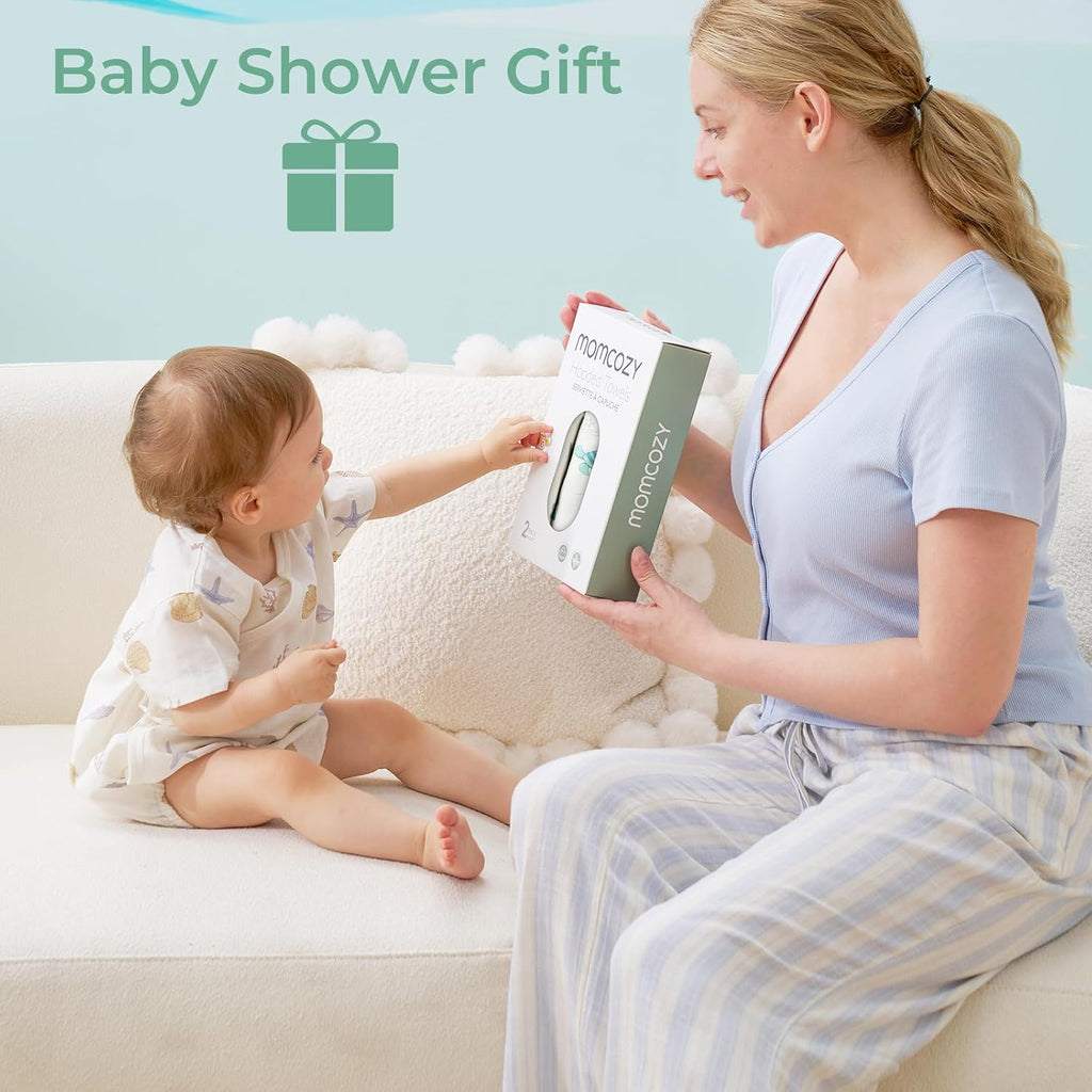Baby Towels, Soft Absorbent Bath Towel for Newborn&Toddler,Turtle