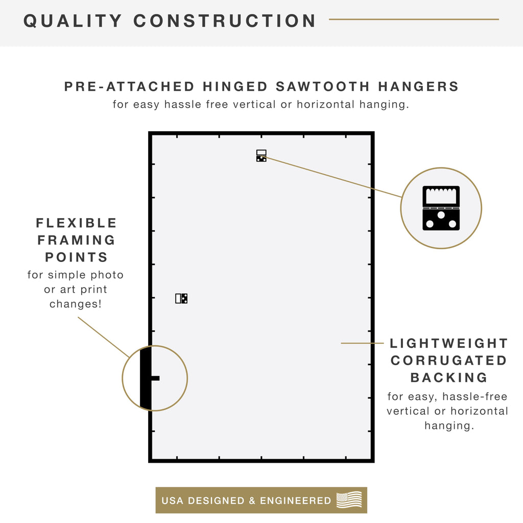 Trendsetter Movie Poster Frame, 27x40, Black High-Gloss, 1-Pack
