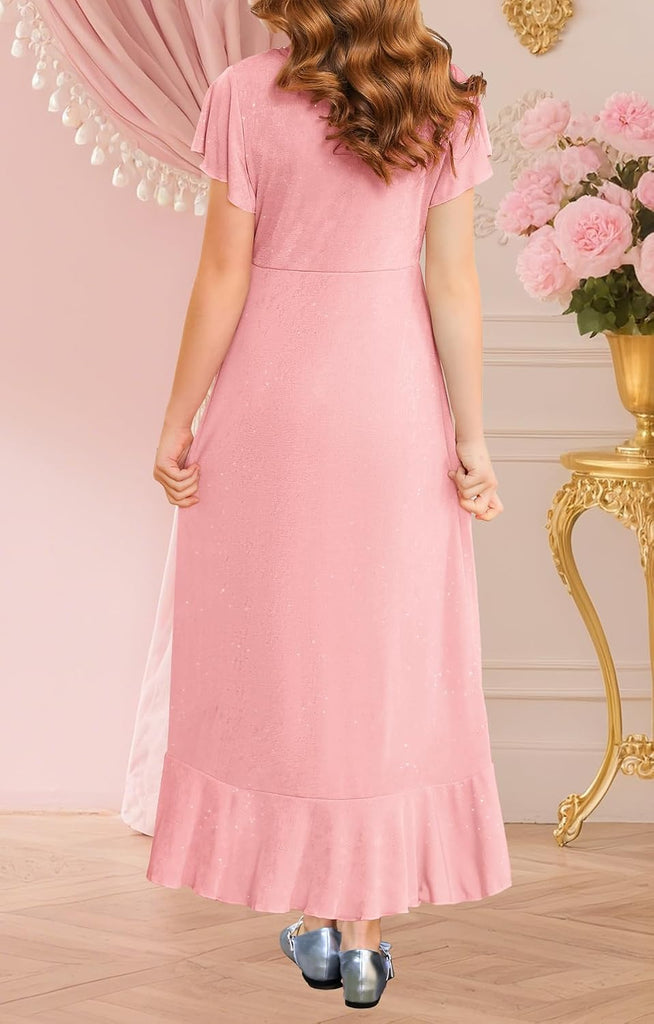 Junior Bridesmaid Dresses Girls Wedding Party Formal Dress