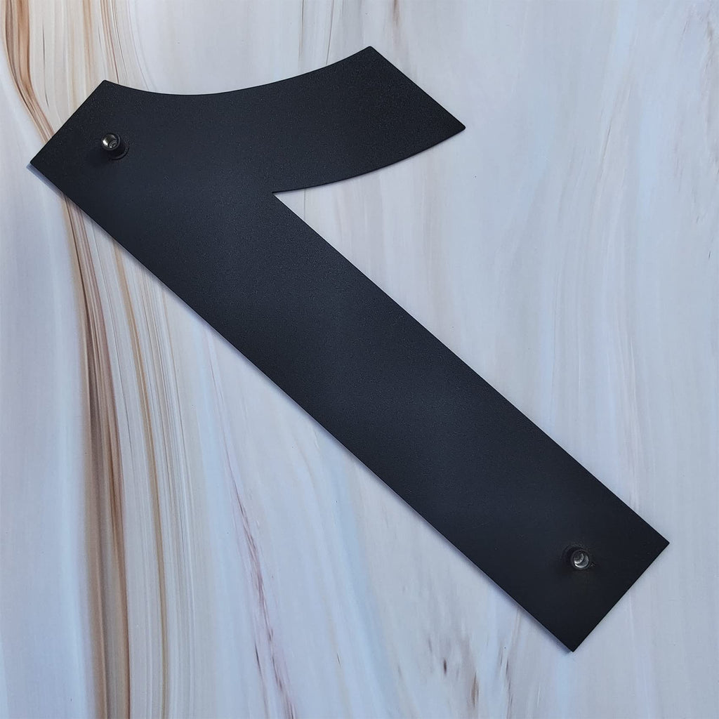 Modern House Numbers for Outside-12 Inch High Stainless Steel Home Address Numbers/Floating Appearance/Easy to