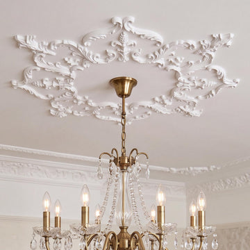 30.71 Inch Large Ceiling Medallion for Light Fixtures
