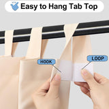 Waterproof Outdoor Curtains for Patio - Windproof Tab Top Ga - Image 5