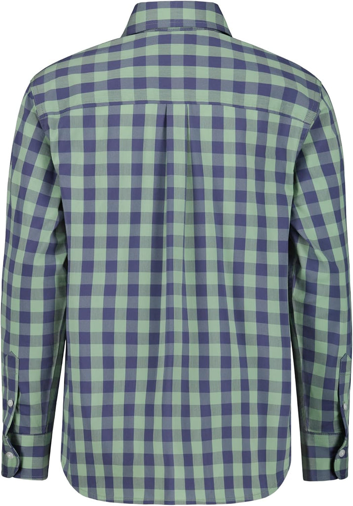 Boys' Long Sleeve Poplin Button Down Shirt