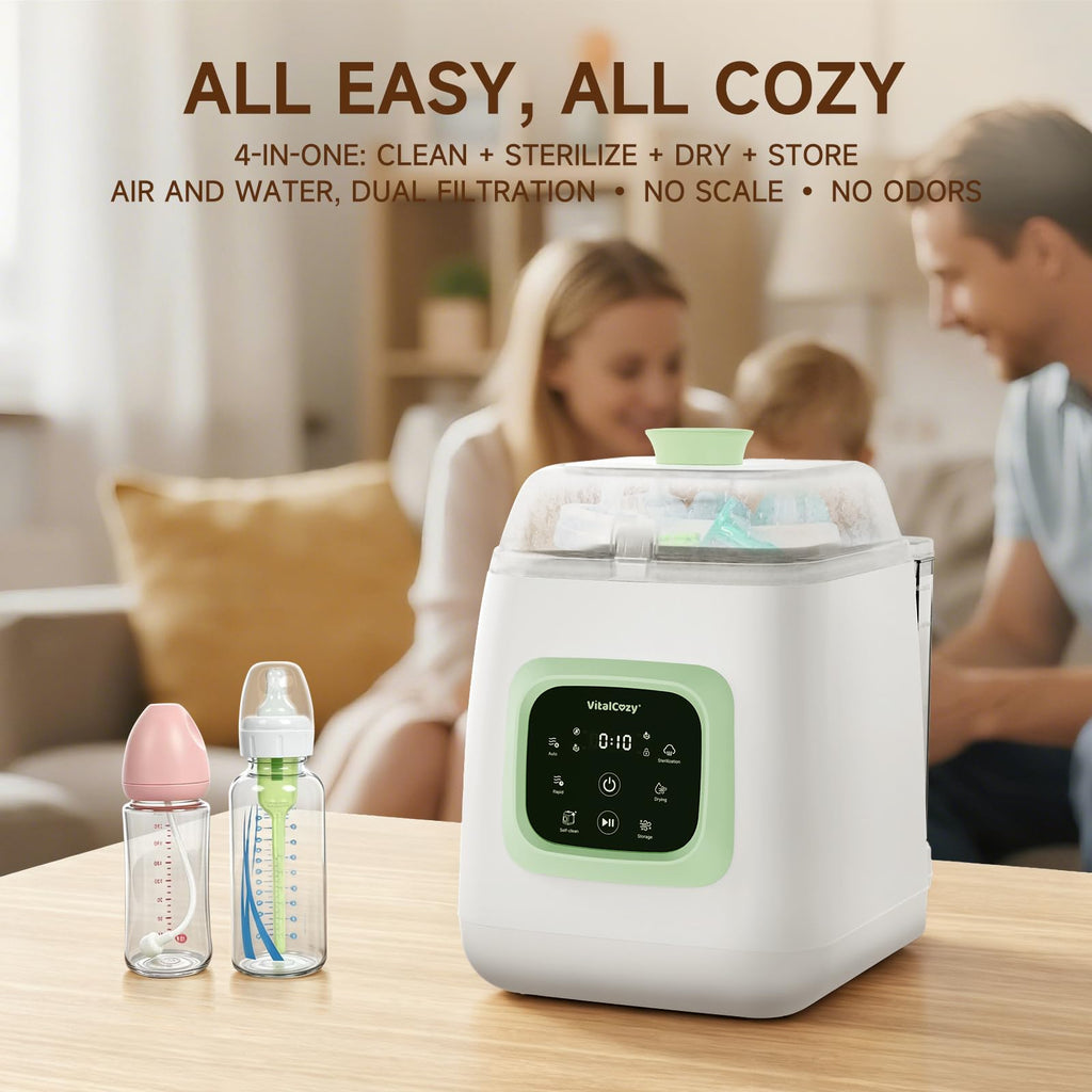 Baby Bottle Washer, All-in-One Washer, Sterilizer & Dryer for Baby Bottles