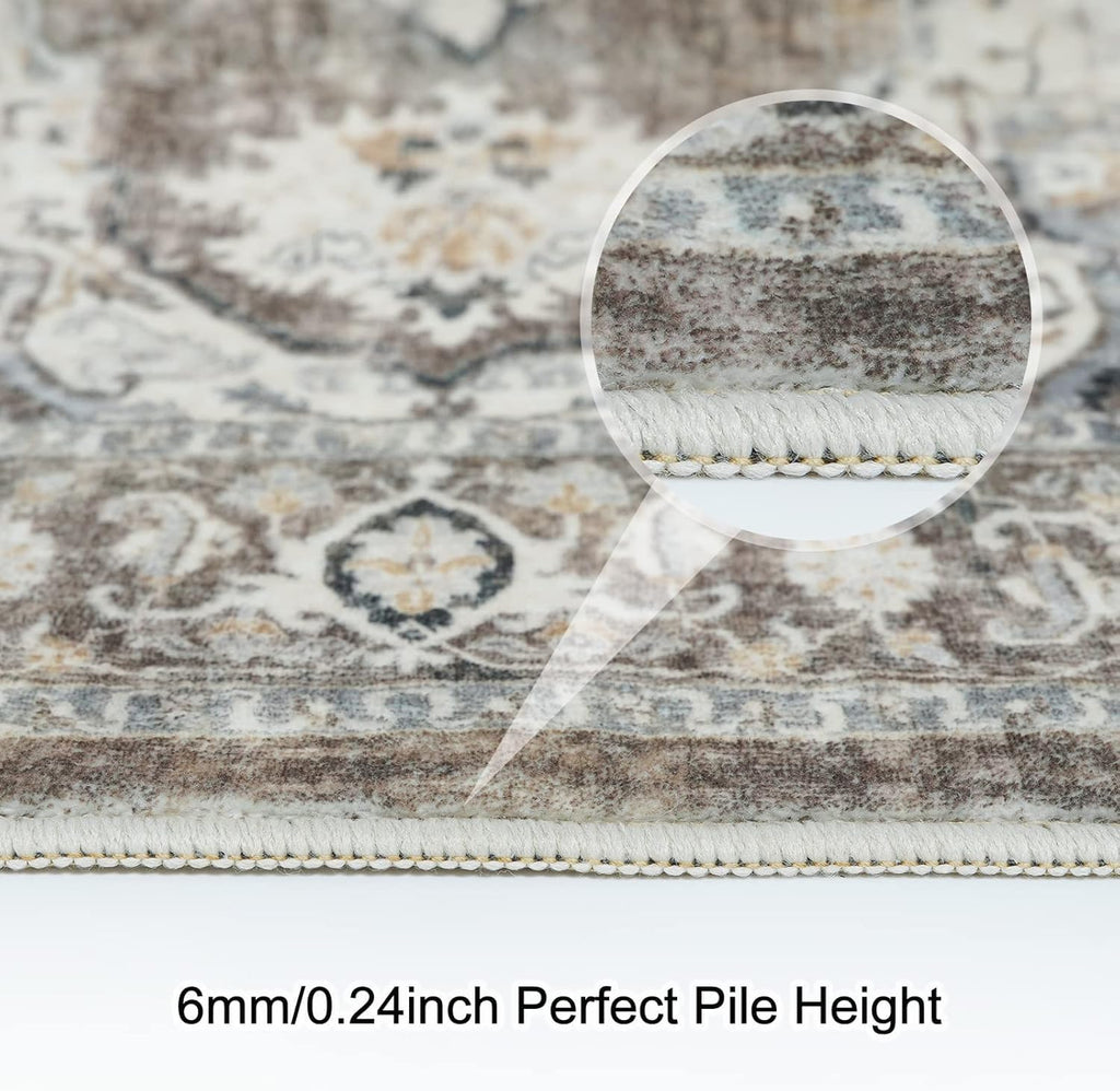 Washable 10x14 Area Rugs: Rugs for Living Room Ultra Soft Carpet for Bedroom Waterproof Rug Non Slip