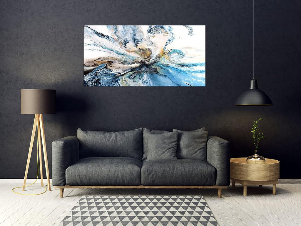 A74975 Large Abstract Canvas Wall Art Decoration Abstract Watercolor Picture Canvas Prints Painting for Wall Decor
