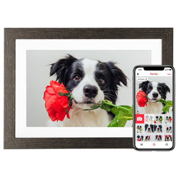 10.1'' Frameo Digital Picture Frame, 32GB WiFi Digital Photo Frame, 1280x800 IPS Touch Screen, Auto-Rotate