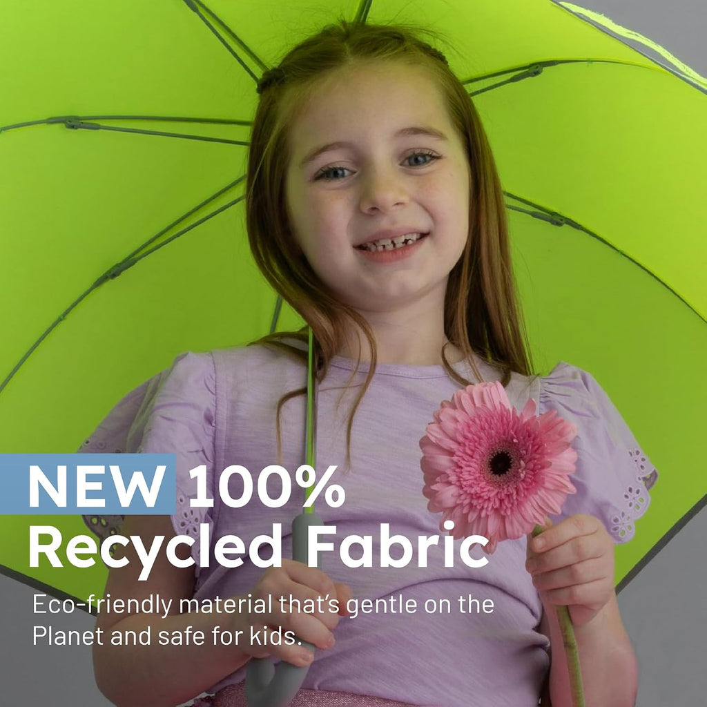 Umbrella for Kids - Kids Umbrella Girls Boys Toddlers Child - Soft Edges, Pinch-Proof, Comfortable Grip Design