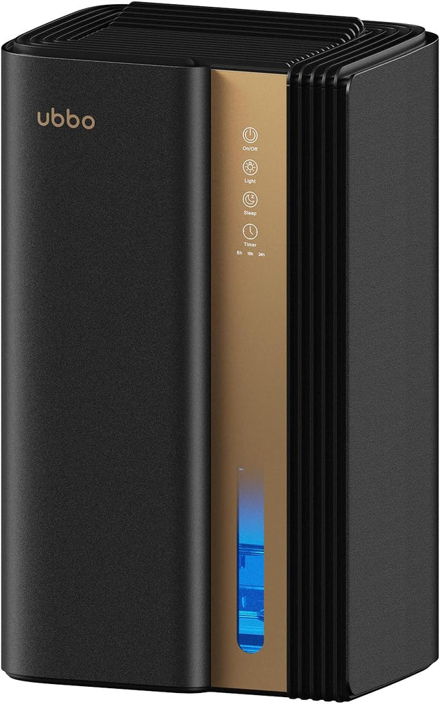 95oz Dehumidifiers for Home, 1000 Sq.Ft Dehumidifier with Drain Hose - Auto Shut Off, Timer, Sleep Mode & Drain Hose