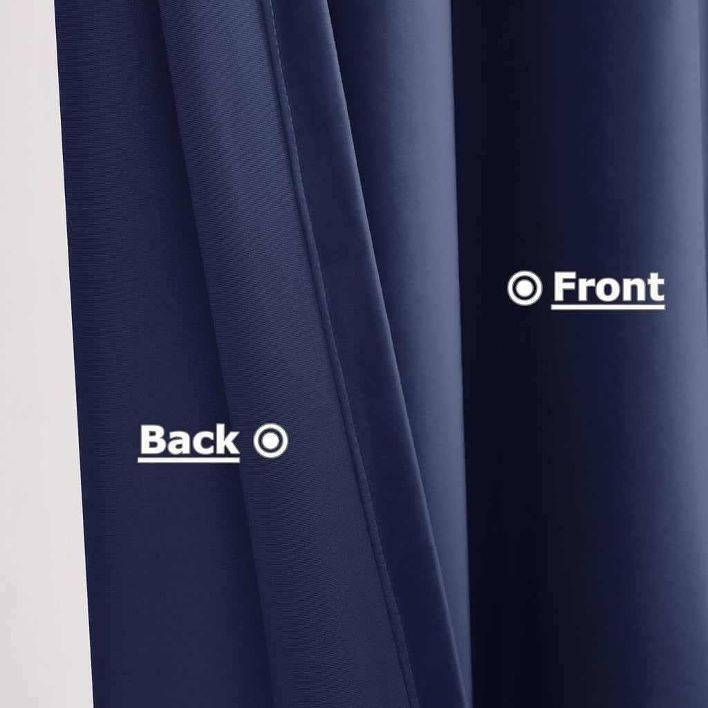 Light Filtering Pinch Pleated Drapes Velvet Drapes for French Door Thermal Insulated Curtain for Living Room Privacy