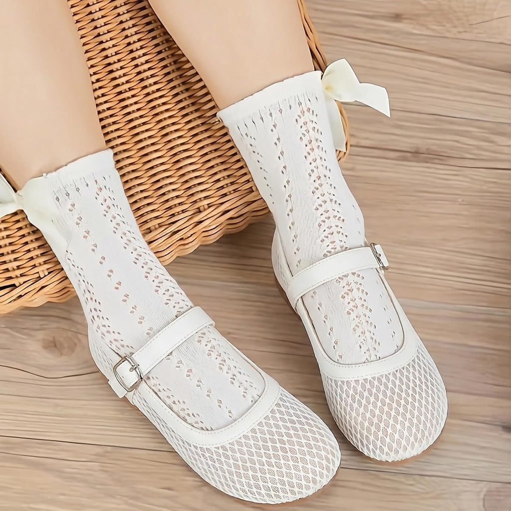 Girls Flats Mary Jane Ballet Flats Dress Shoes Toddler Little Big Kid