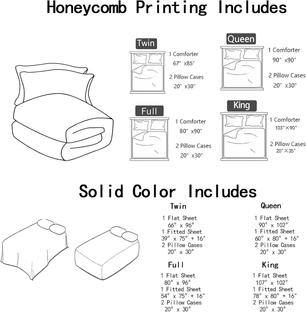 King and Queen Crown Comforter Set Black and Gray Couple Bedding Set，7Pcs Mr Mrs Comforter Set for Adults Couple Men