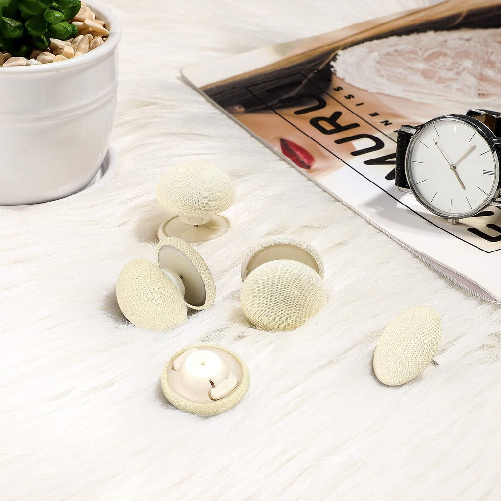 8 Pieces Duvet Clips Cover Pins for Comforter Inside, Beige