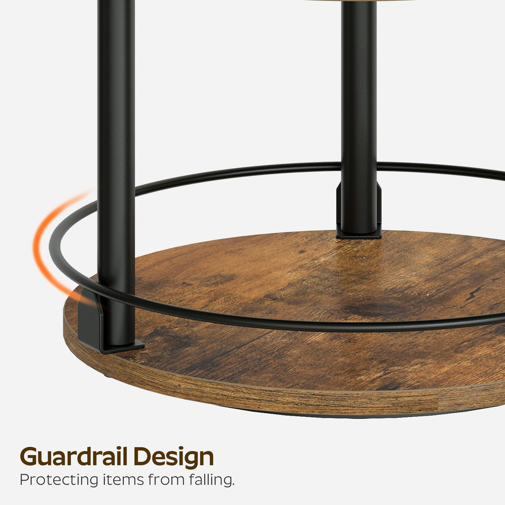 Lazy Susan Organizer, Rotating Spice Rack, Spinning Organizer, Industrial Turntable Spice Rack Organizer