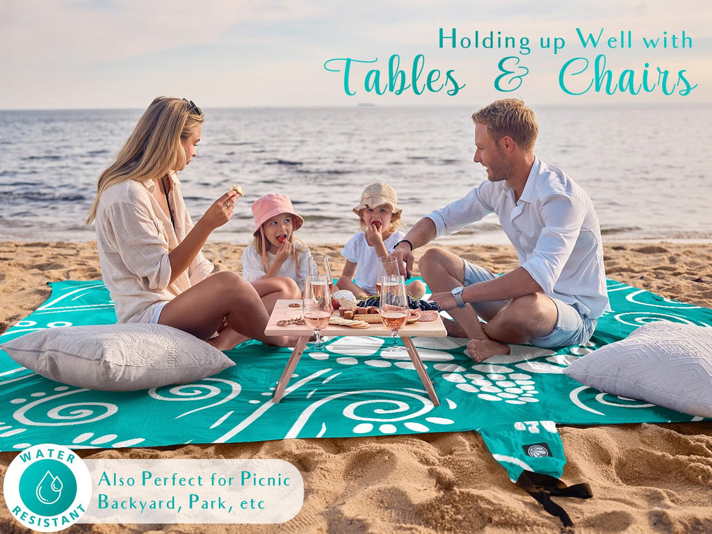 Beach Blanket Waterproof Sandproof Oversized Extra Large Sand Free