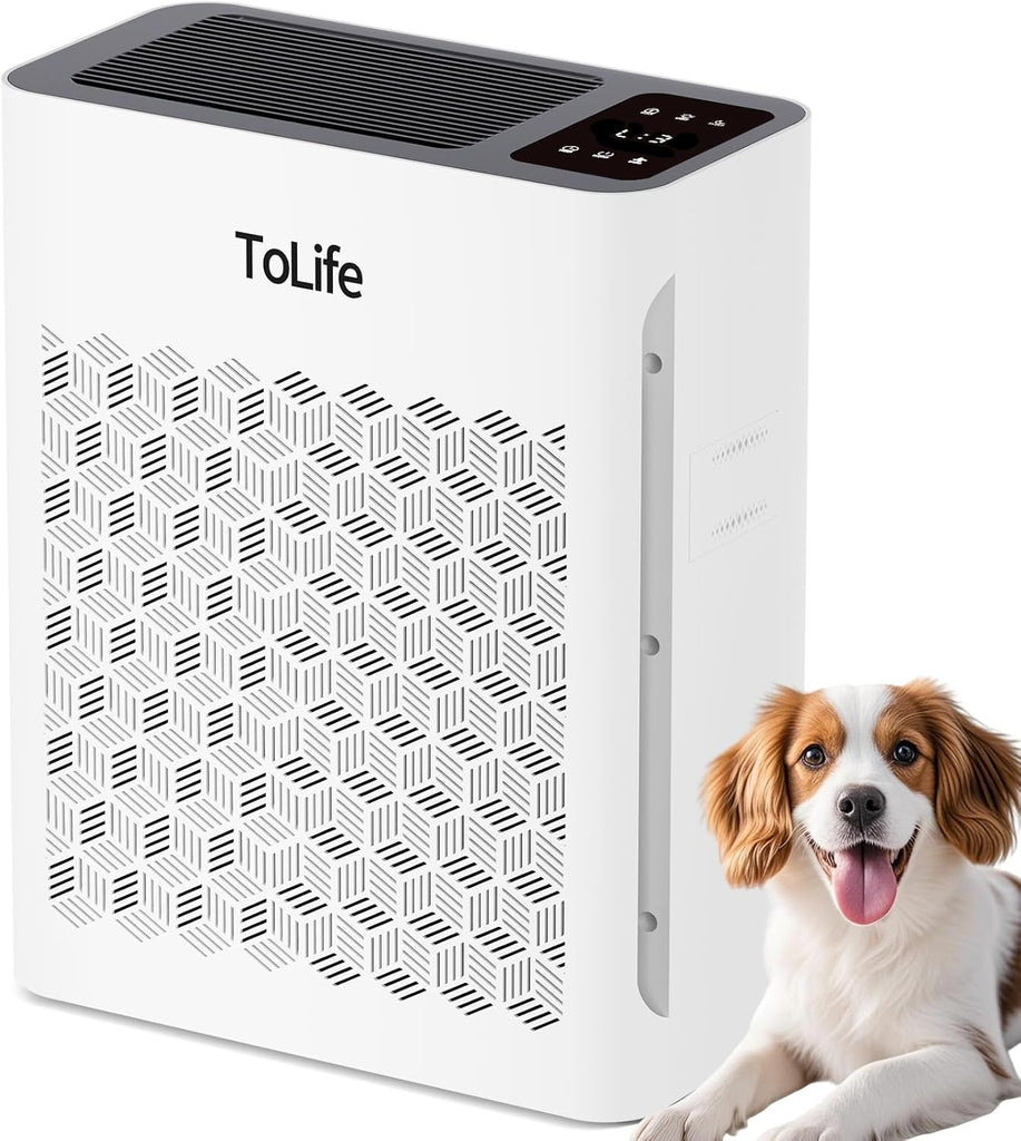 Air Purifier Large Room, HEPA Air Purifiers for Home Pets Hair with Washable Filter, Air Cleaner for