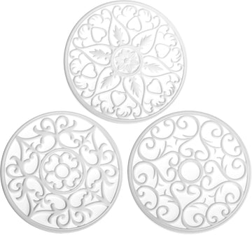 Smitchraft Silicone Trivets for Hot Dishes, Pots & Pans, Multi-Use Hot Pads Kitchen Quartz Countertops, Silicone Pot