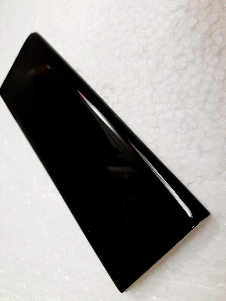 Black 2x6 in Ceramic Tile Bullnose Trim Edge 2 x 6 inch Box 10 Piece