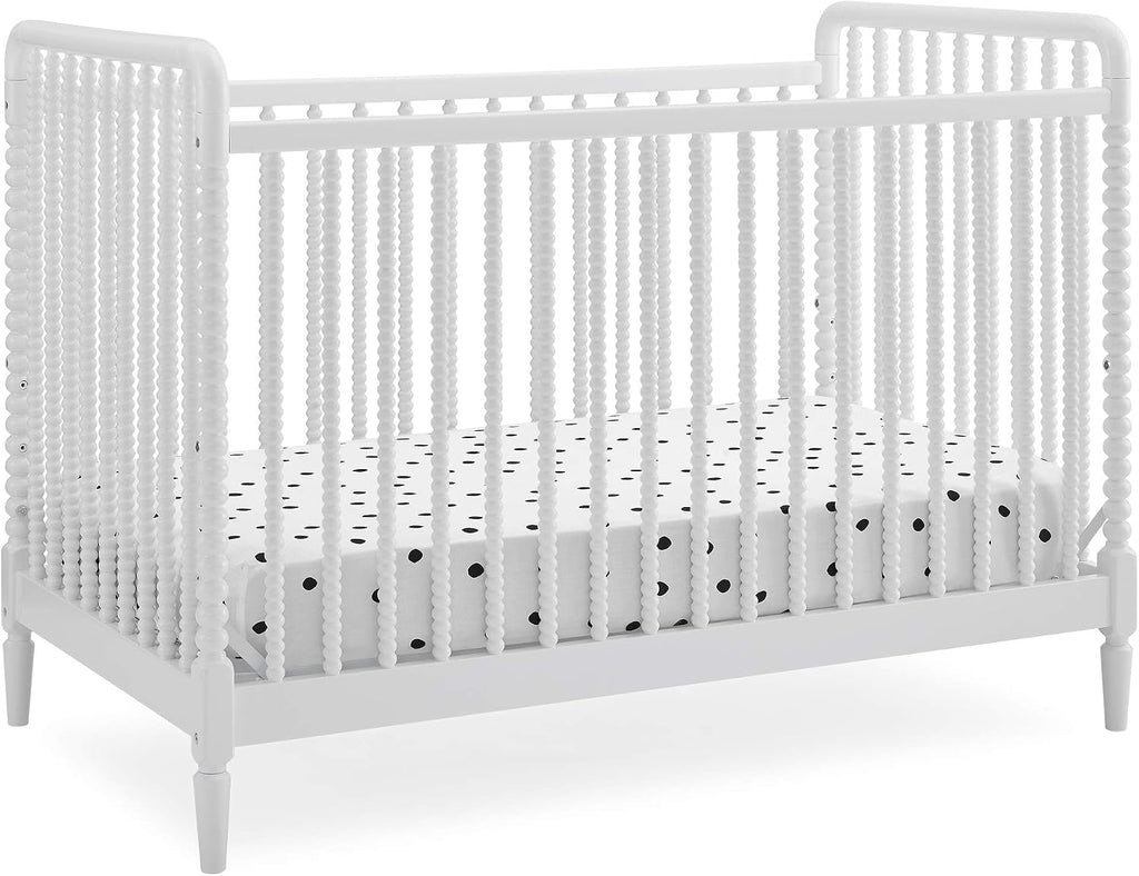 Saint 4-in-1 Convertible Crib - Greenguard Gold Certified, Bianca White
