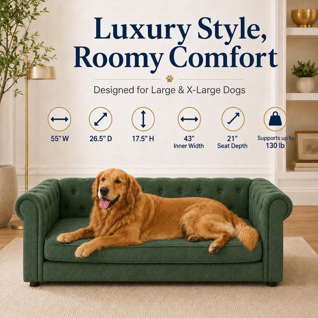 Large Dog Sofa, for Large & Extra Large Dogs