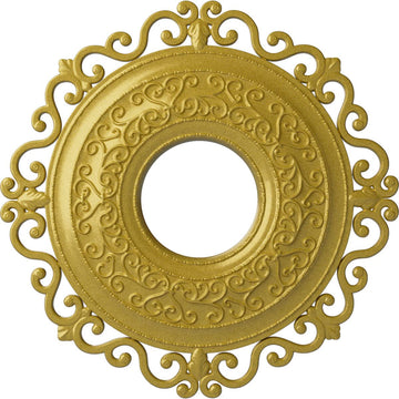 Orrington Ceiling Medallion, Brass