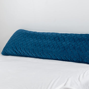 Flannel Pillowcases Body Size, 1 Pack Soft Velevt Pillow Shams Covers with Envelope Closure, Luxury Cozy Decorative