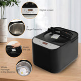 PEEKO Larger Sauna Steamer 4L, 1500W Steam Generator,Steamer Pot with Remote Control, Steam Cup, Timer, 16 Levels