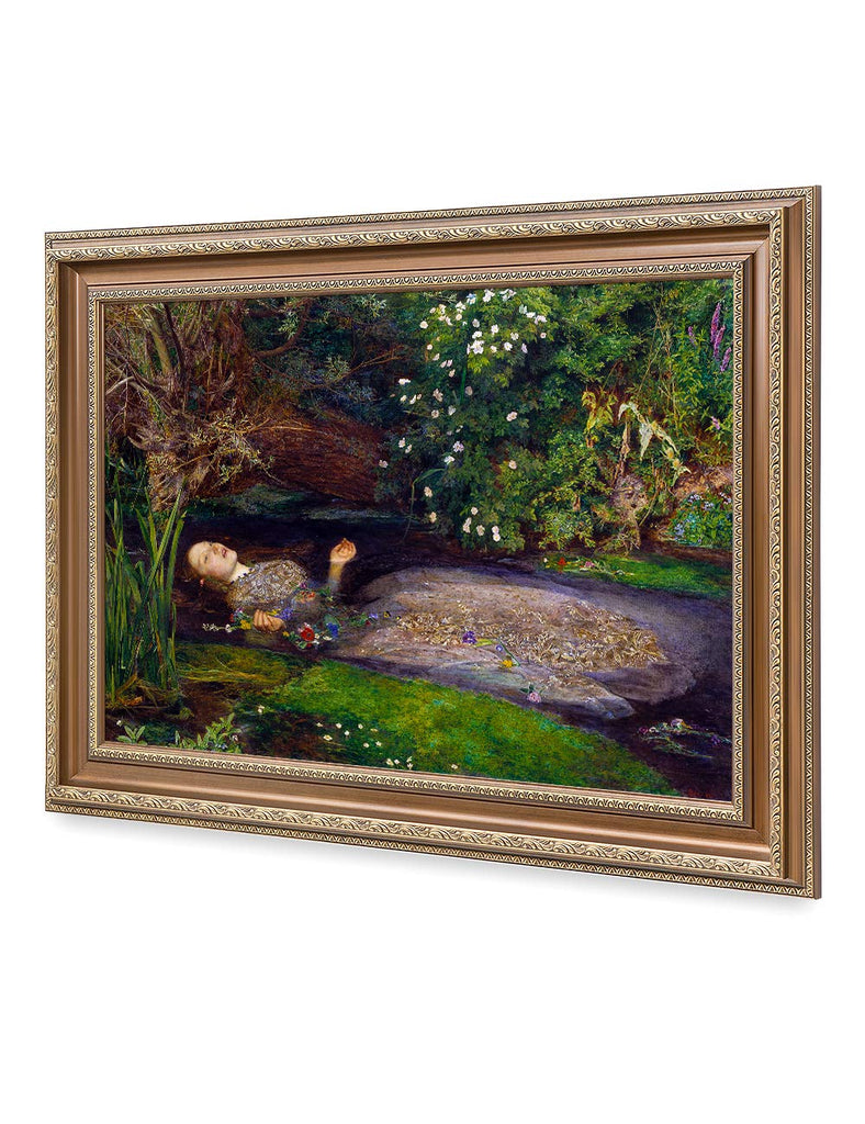 Ophelia Gold Framed Wall Art, 29x21
