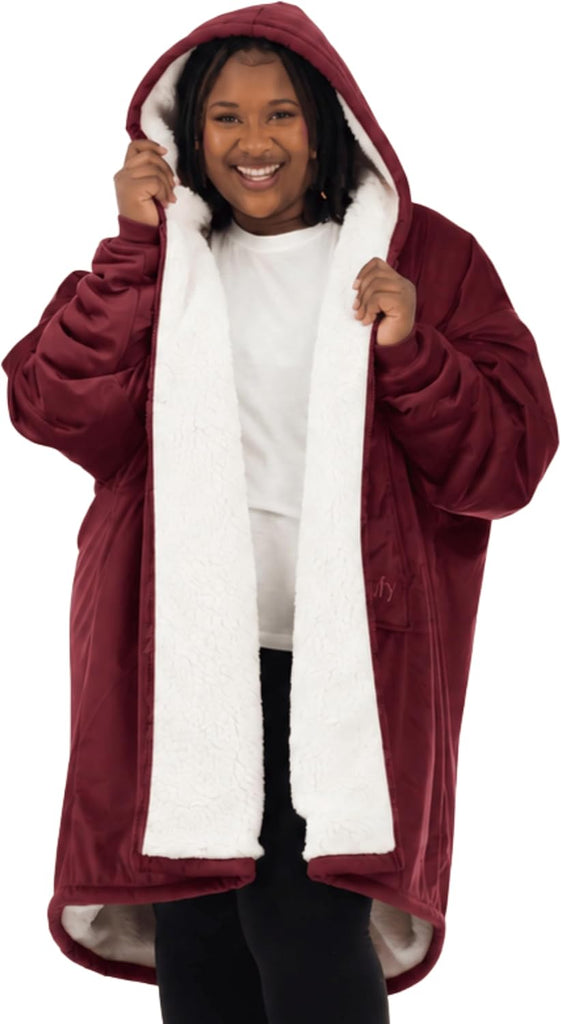 Original Full Zip | Shark Tank | Sherpa Wearable Blanket Hoodie