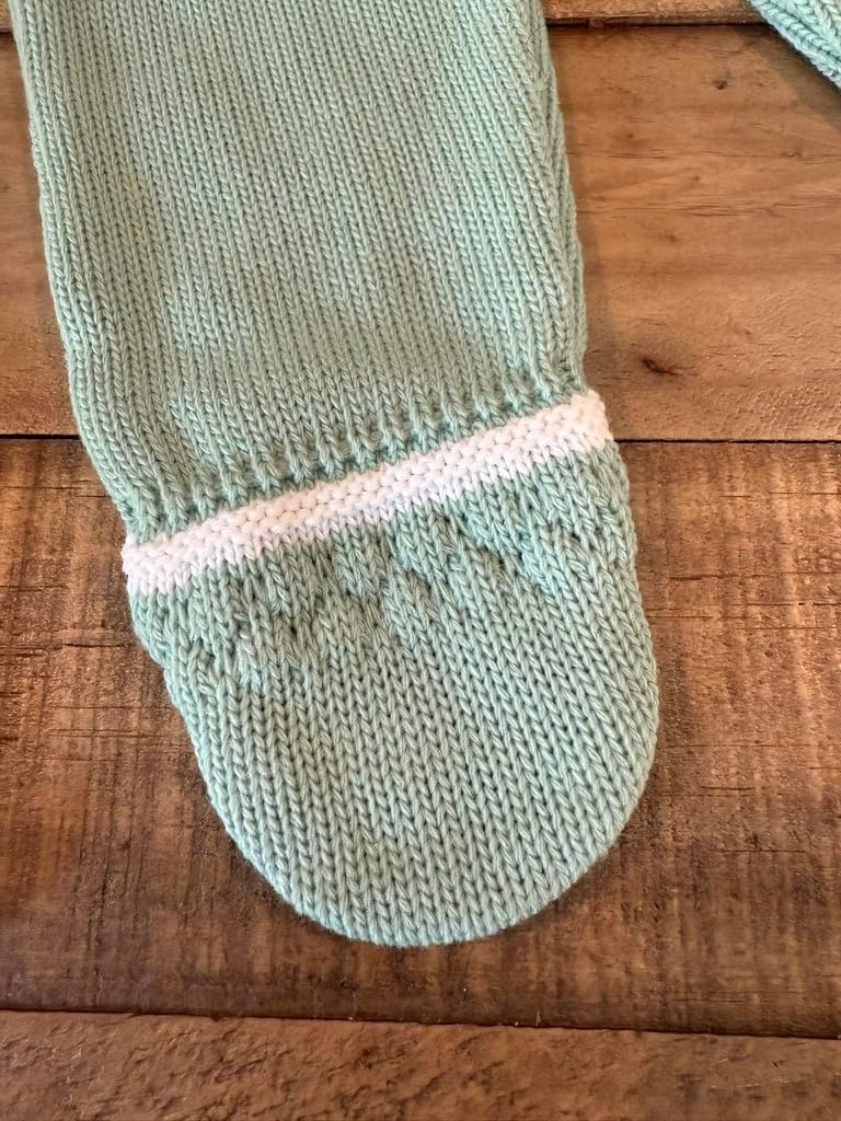 Piece Baby Knitted Set Sweater Footed Pants Hat Boys Girls Coming Home Newborn Outfit - Made in Spain