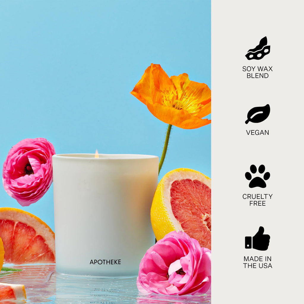 Signature Scented Candles, Sea Salt Grapefruit - 10.5 Oz