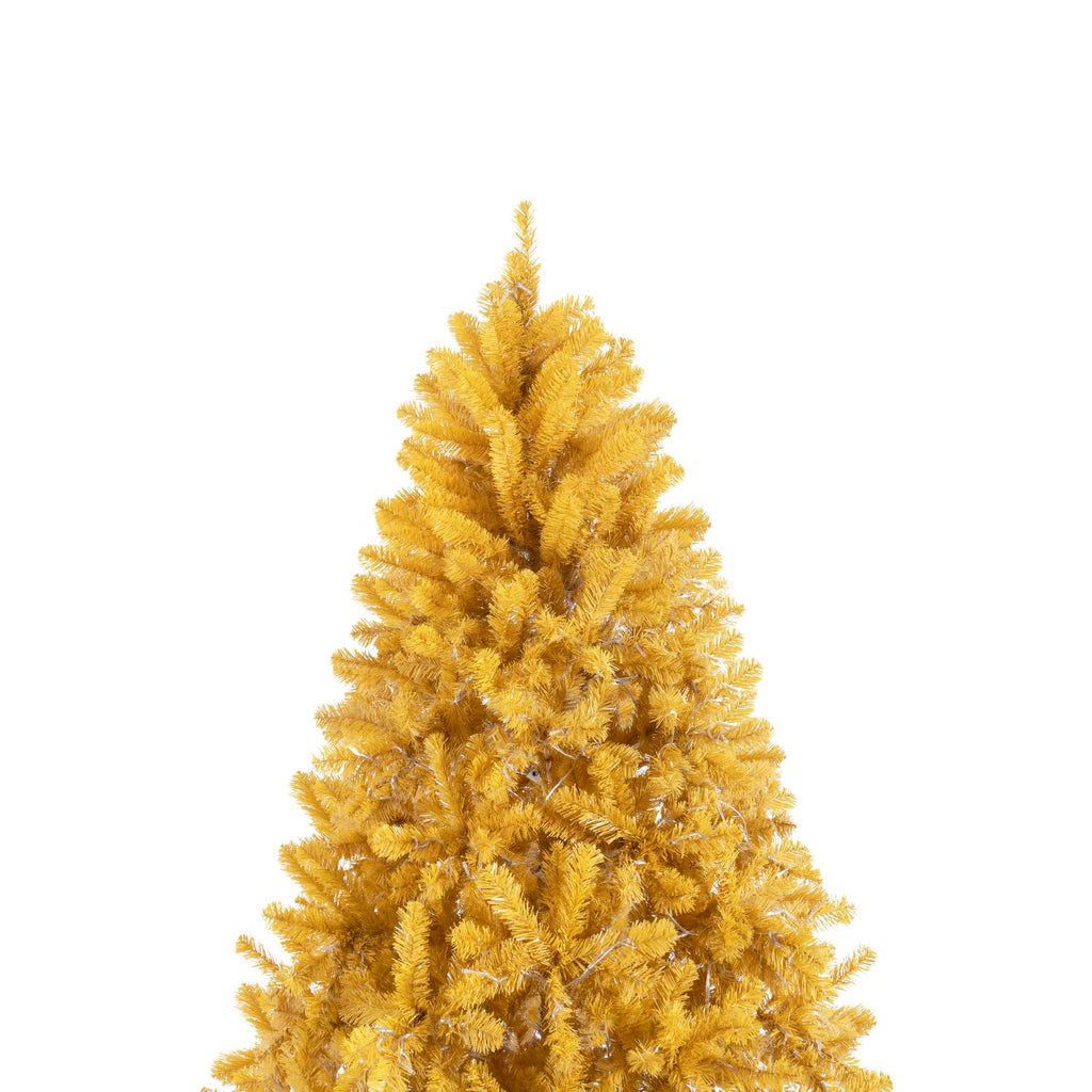Maria 9 ft. Golden Pre-Lit Christmas Tree
