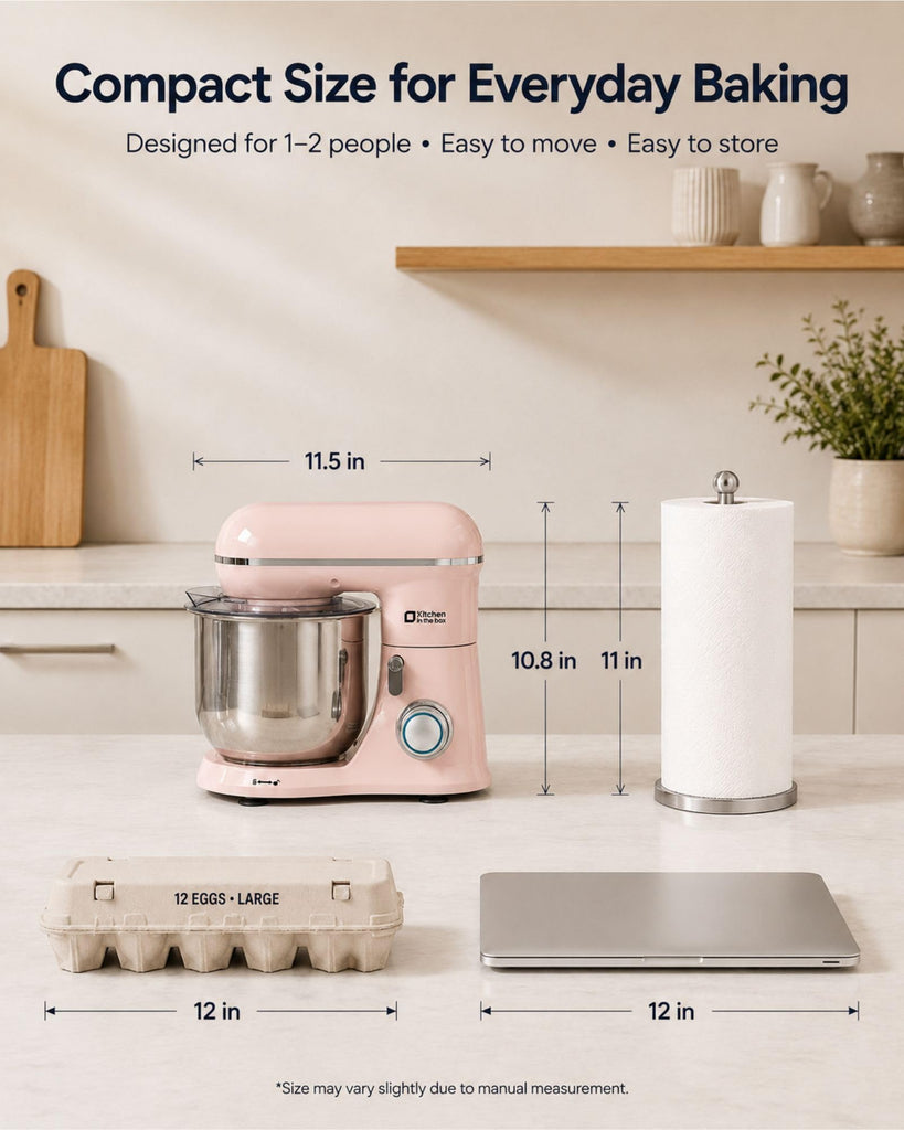Stand Mixer, 3.5 QT Kitchen Electric Mixer for Baking