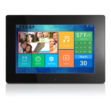 10" WIFI Digital Photo Frame w/ Touchscreen IPS Display, 32GB Mem, 1280 x 800 Res, Easy Setup to Share Photo/Video