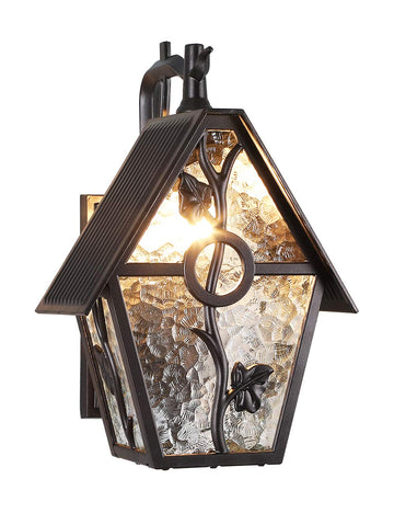 Rustic Outdoor Wall Lanterns Exterior Wall Mounted Sconce Light Designer Style Outdoor Light Fixtures Patio Garden