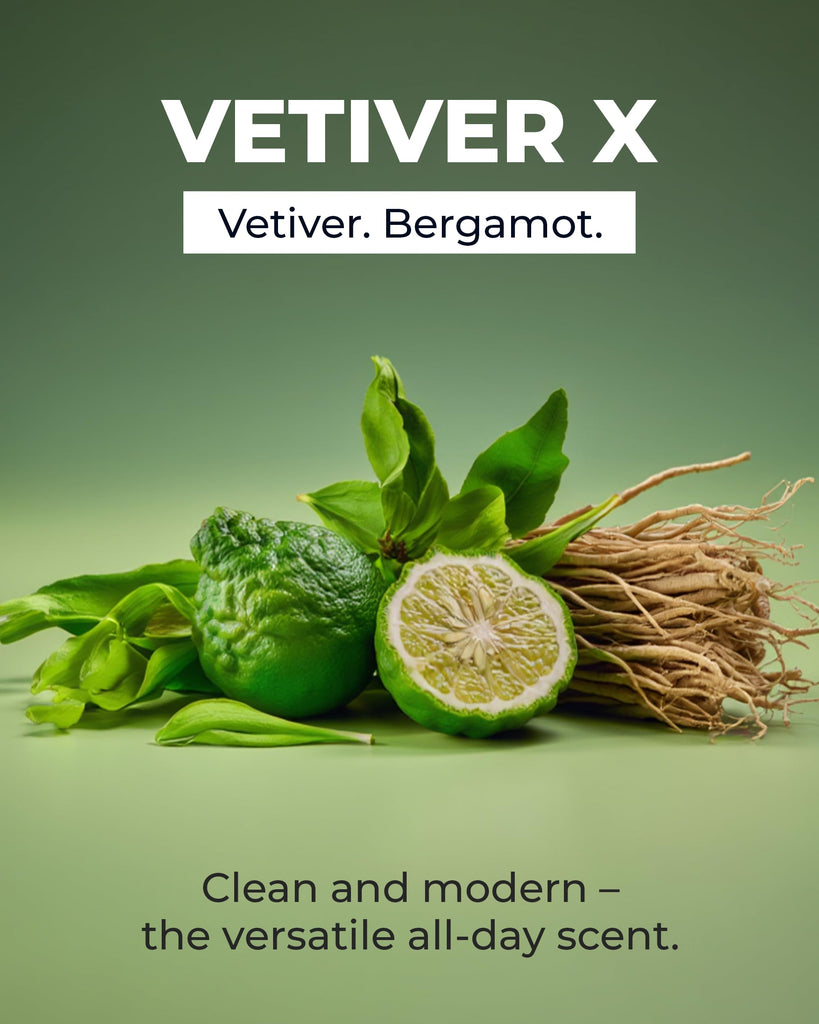 Essentials Beard Kit for Men, 3-Piece Gift Set - Vetiver X Scent