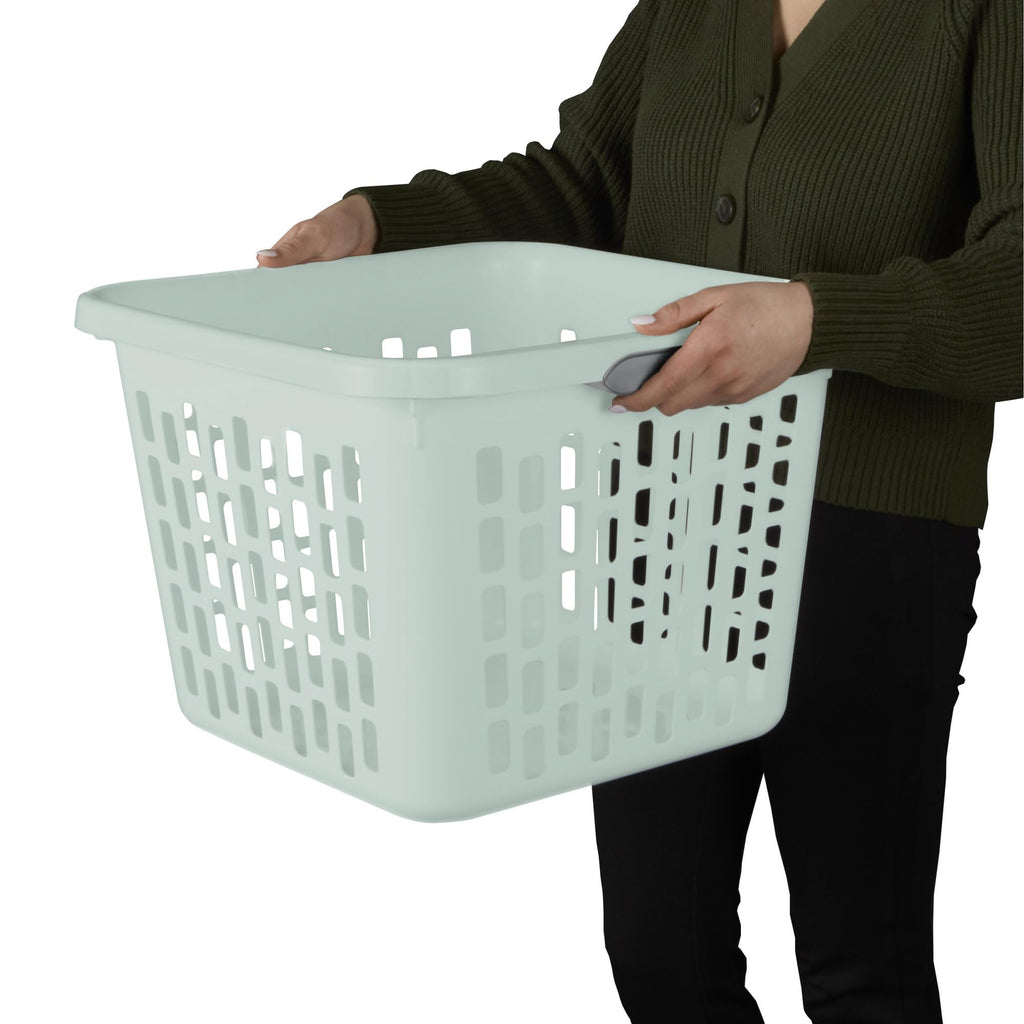 Basket, Plastic Clothes Hamper, 12-Pack