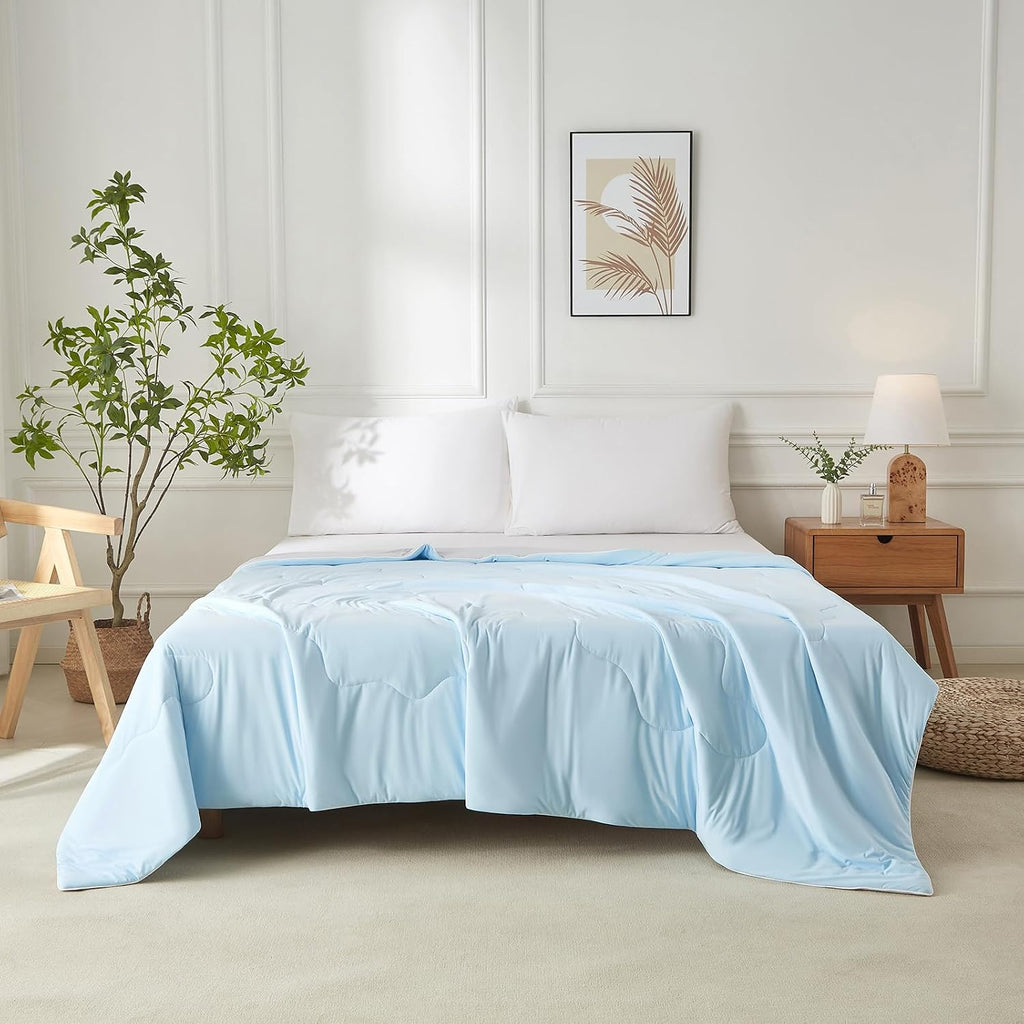 Cooling Comforter Twin, Dual-Sided Cooling Blanket for Hot Sleepers