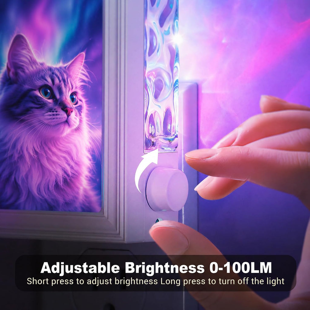 Night Lights Plug Into Wall, Cat/Dog Memorial Gifts