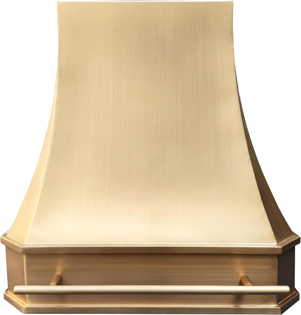 30 Inch Brass Wall Mount Range Hood Baffle Filters