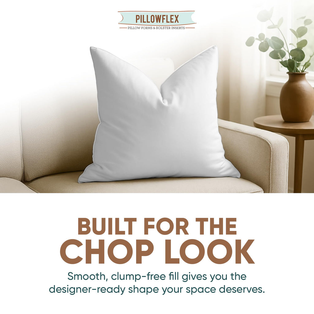 Synthetic Down Pillow Insert 30x30 in - Karate Chop Pillow
