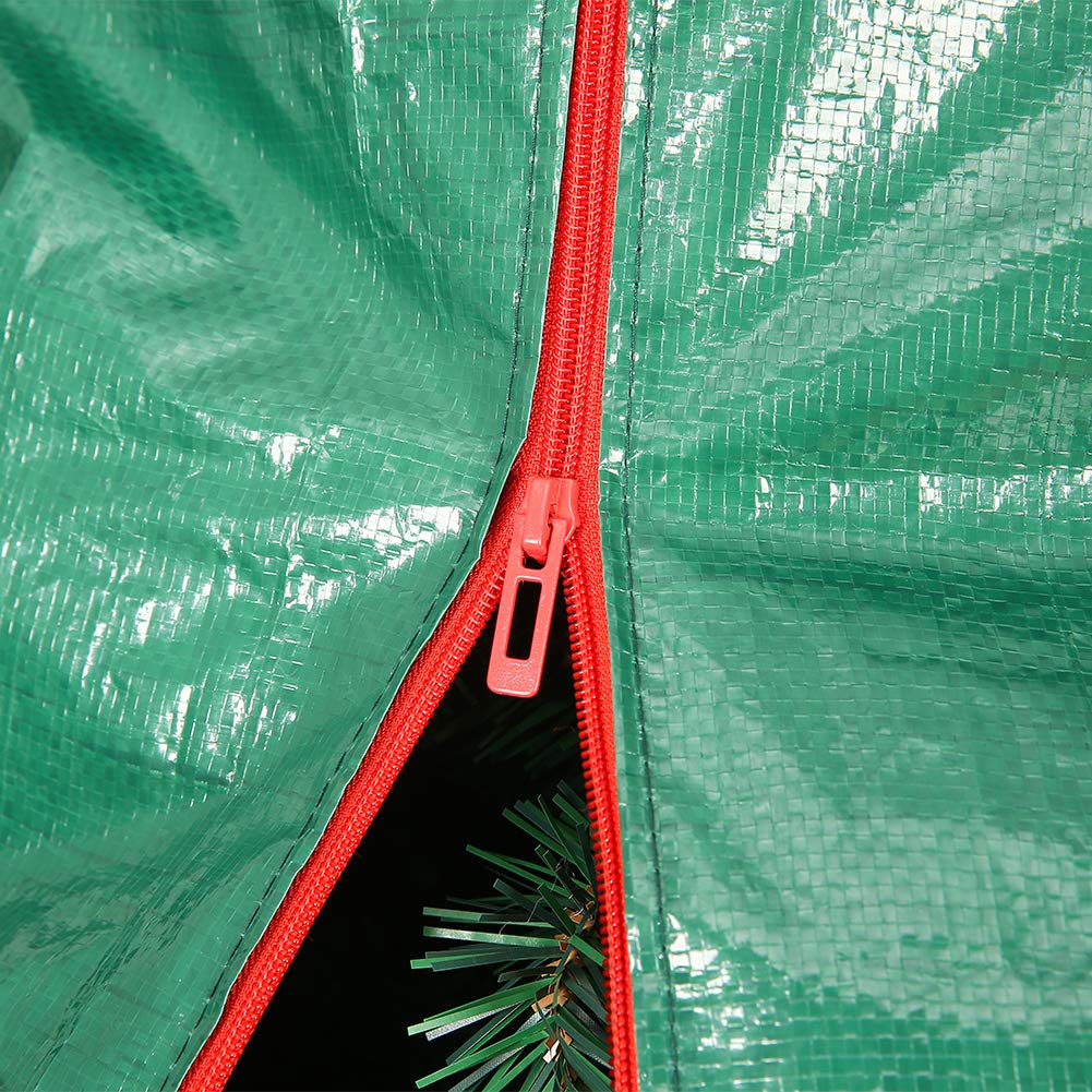 Upright Christmas Tree Storage Bag - Tear Proof Material for Extra Durability - Holds up to 9 Foot Assembled Trees