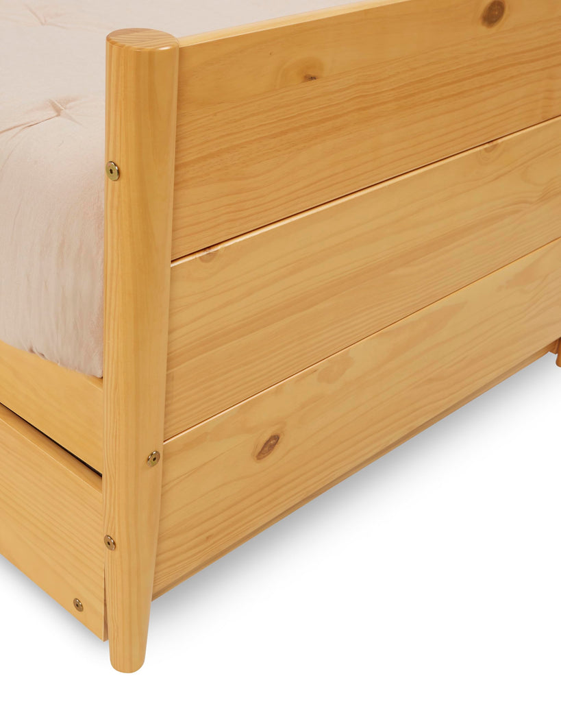 Mid-Century Daybed, Single, Scandinavian Oak, Twin