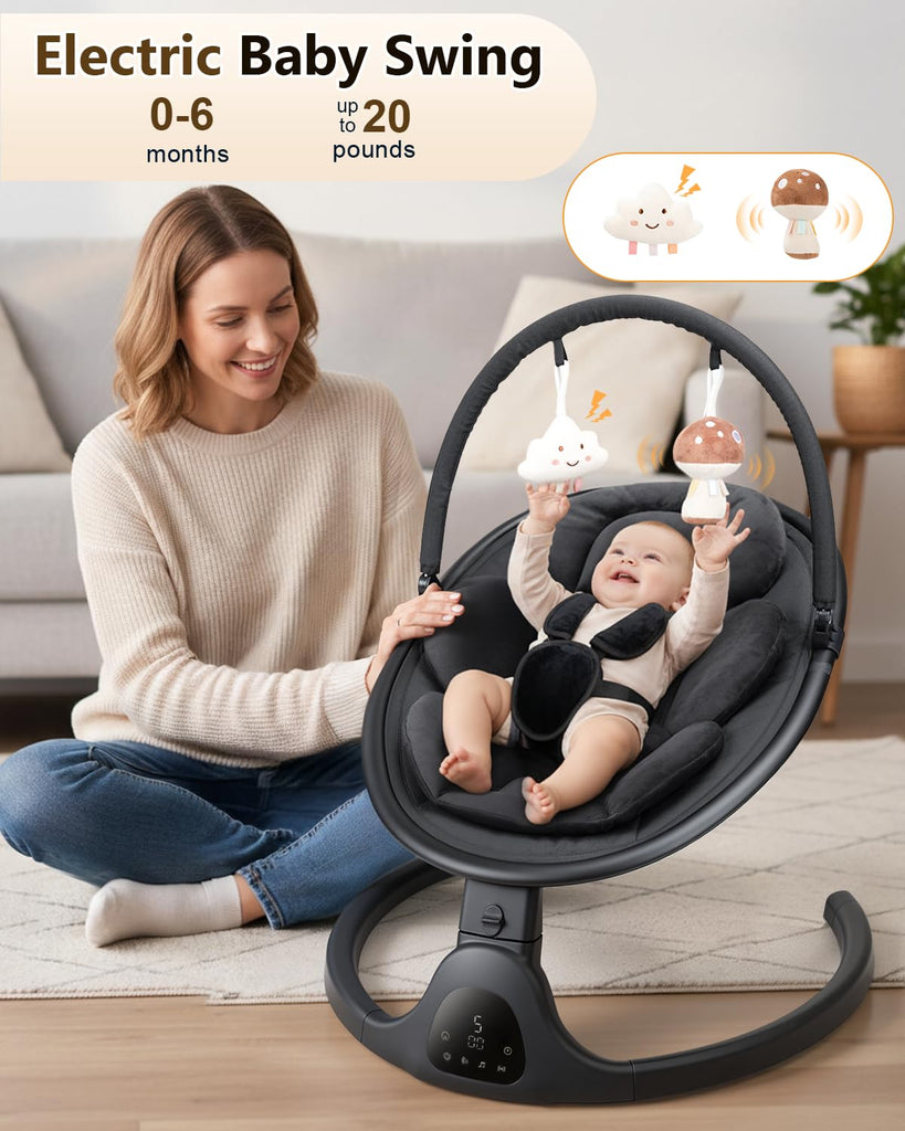 Swing for Infants, Infant Swing with 5 Swing Speed