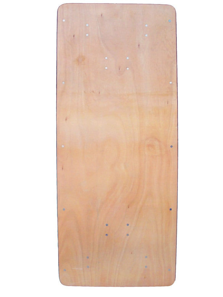10 Plywood 72" x 30" (6 Foot) Rectangle Folding Tables with Vinyl Edge + Extra Large Steel Banquet Table Cart